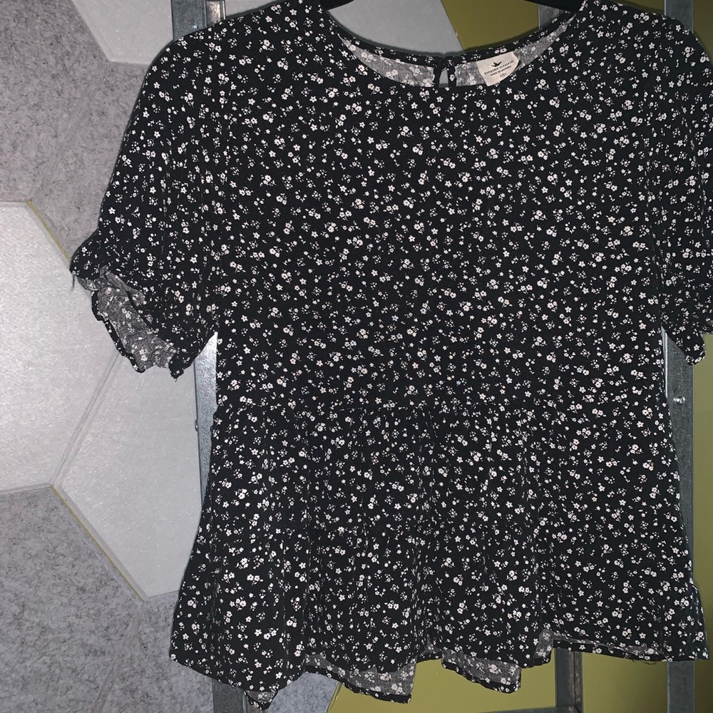 Black Paper Crane Top